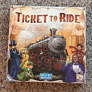 Ticket to Ride Family Train Theme Board Game Ages 8+ 2-5 Players